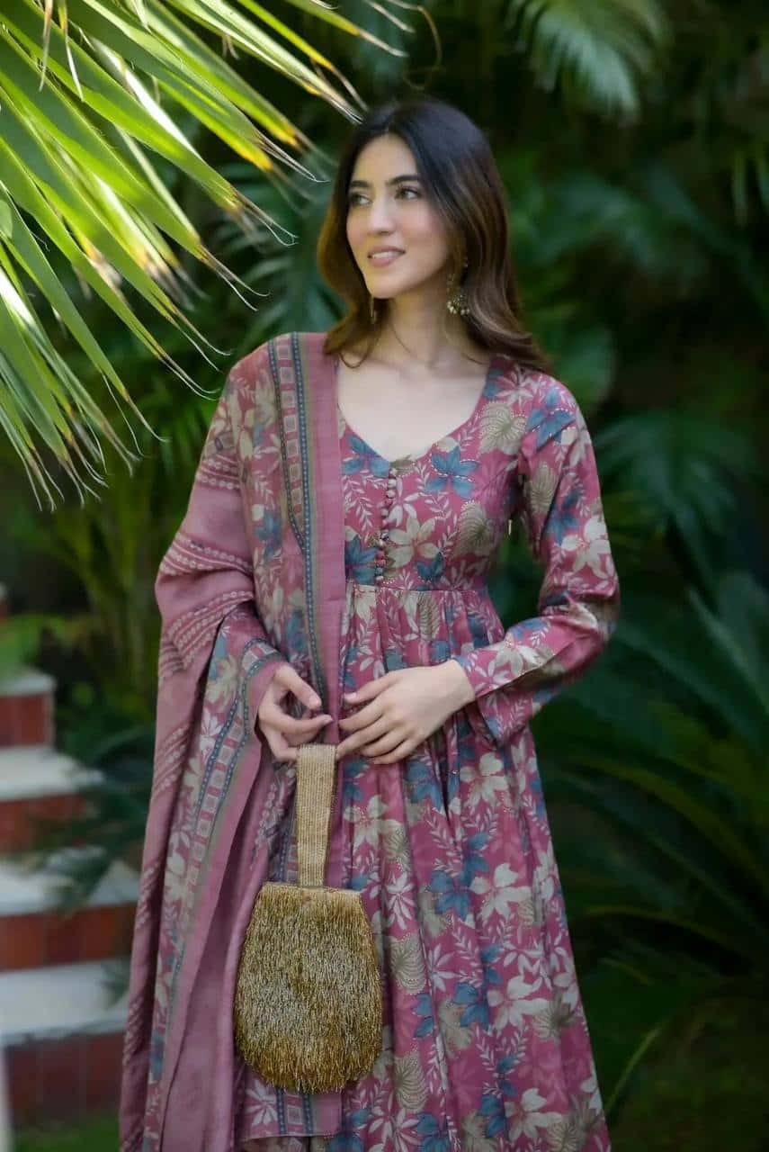 Muslin Kurta Bottom with Dupatta