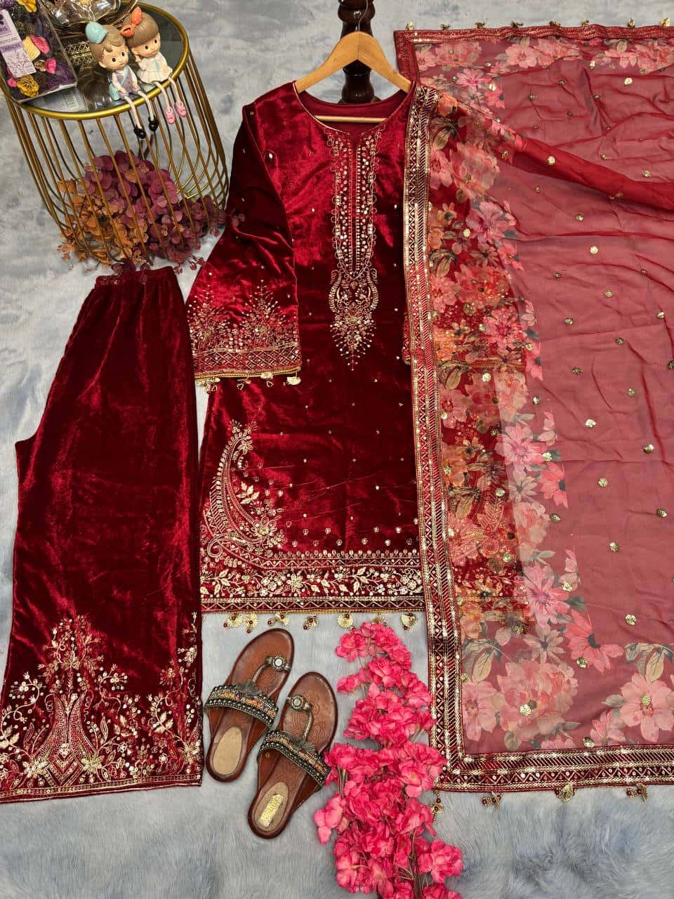 Pakistani Designer Salwar Kameez for Kurta Pant set