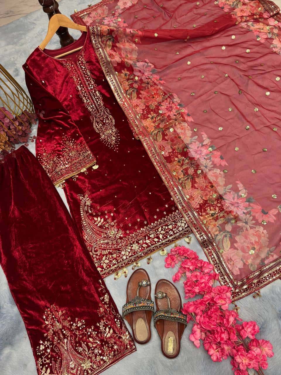 Pakistani Designer Salwar Kameez for Kurta Pant set