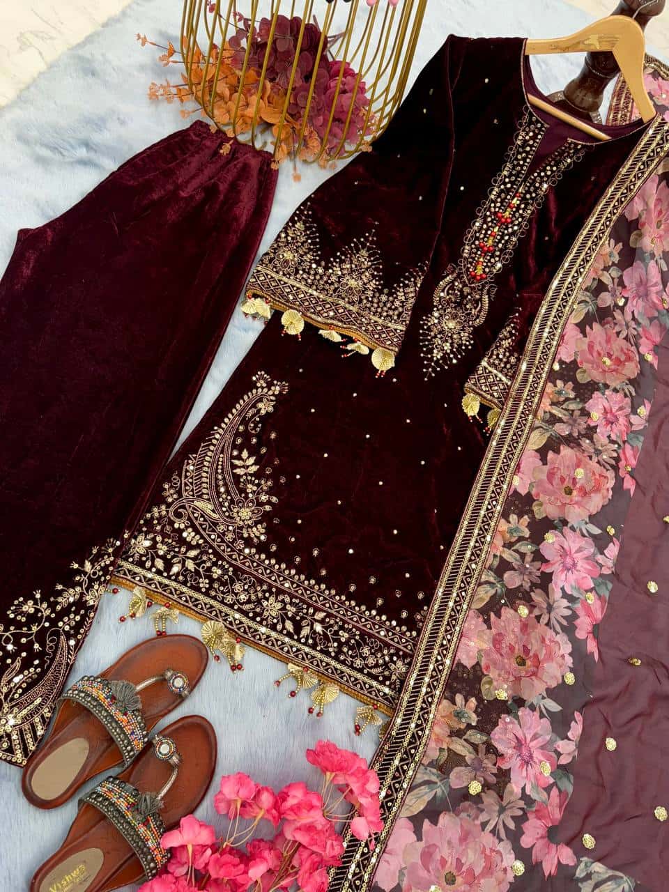 Pakistani Designer Salwar Kameez for Kurta Pant set