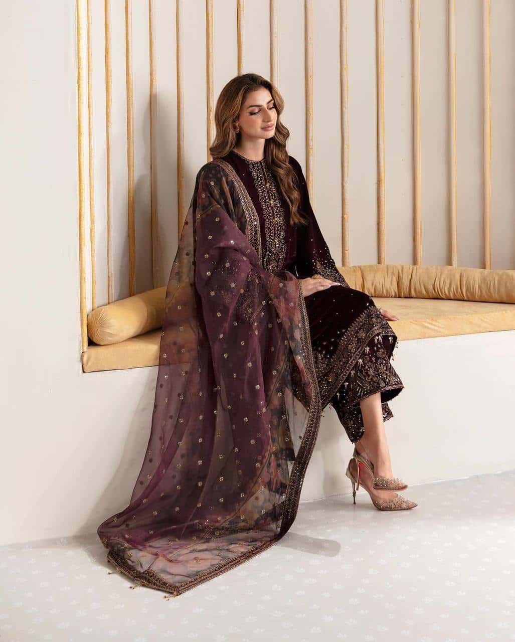 Pakistani Designer Salwar Kameez for Kurta Pant set
