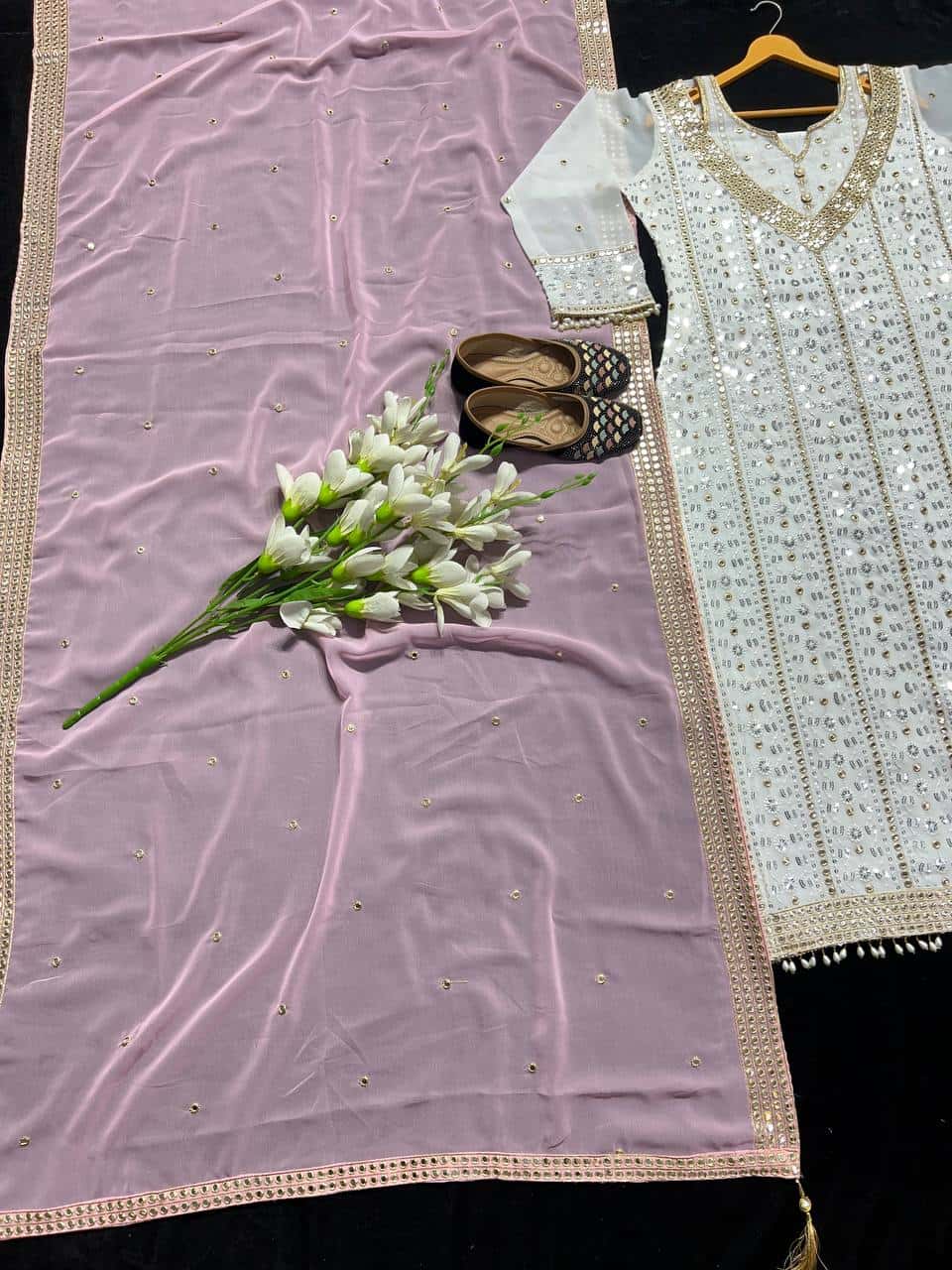 New Designer Party Wear Long Pakistani Suit In Fancy Style
