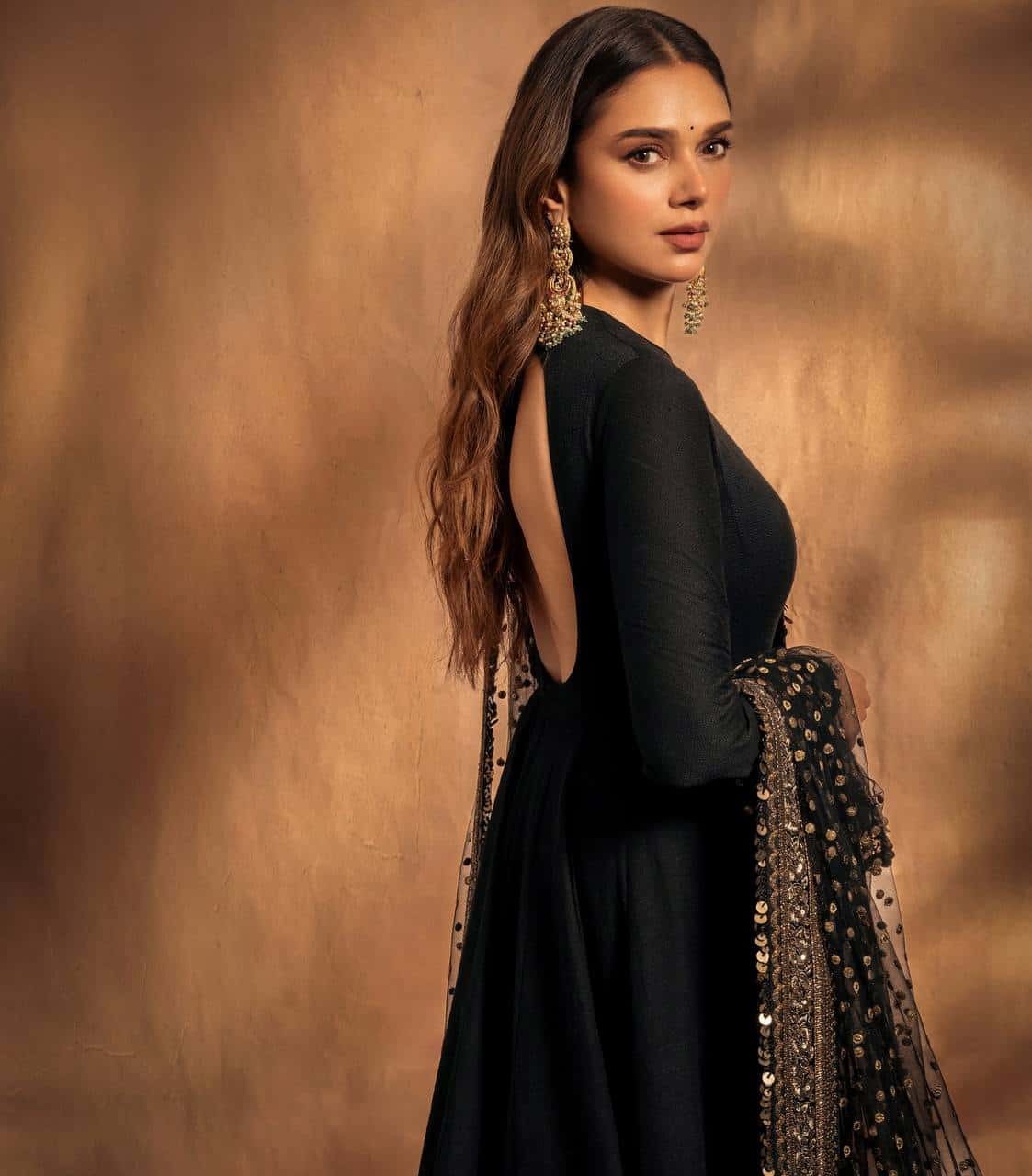 “Elegant Chinon Silk Gown Set with Sequence & Zari Embroidery, Fully Stitched Pants, and Soft Net Dupatta”