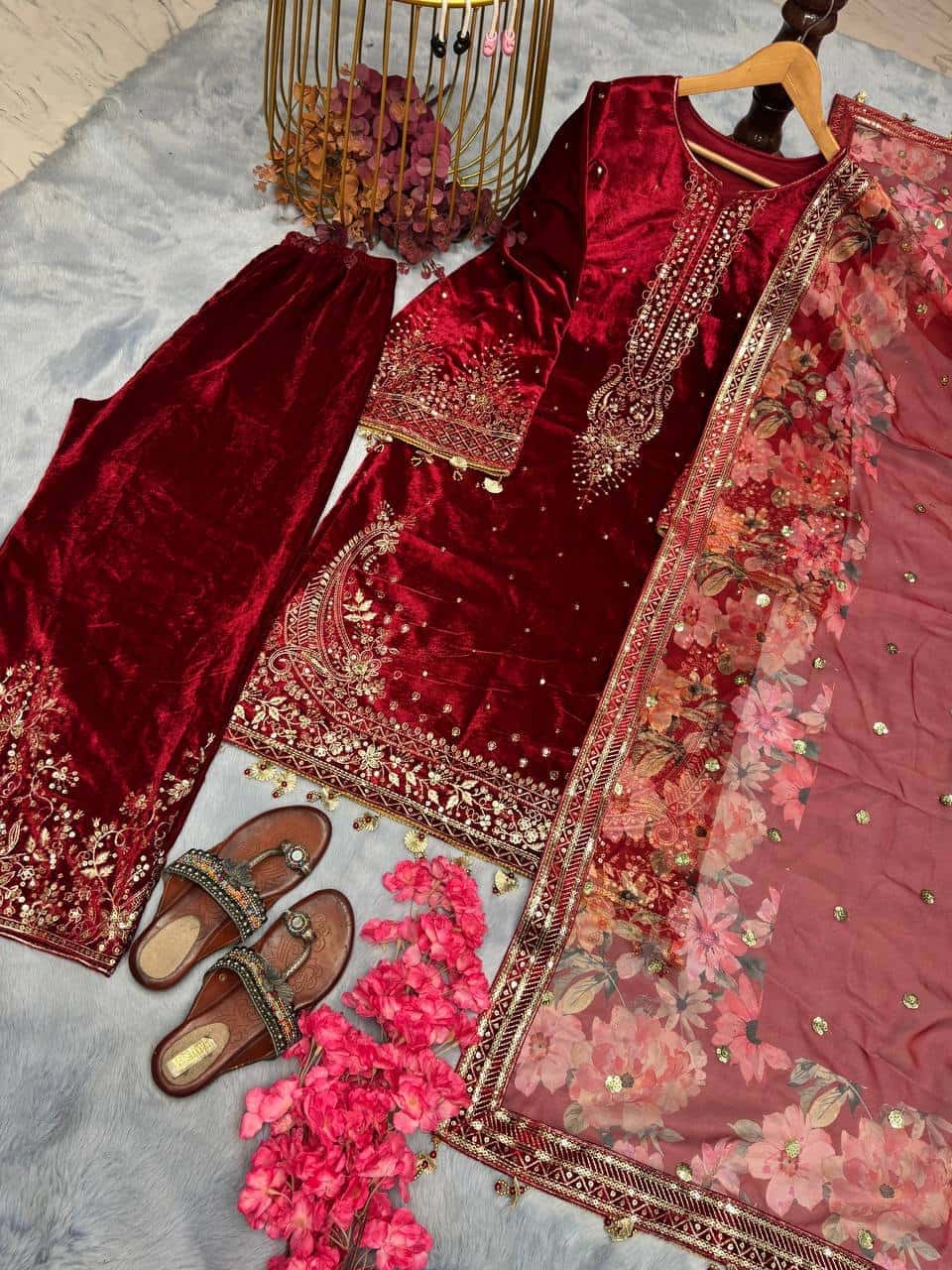 Pakistani Designer Salwar Kameez for Kurta Pant set